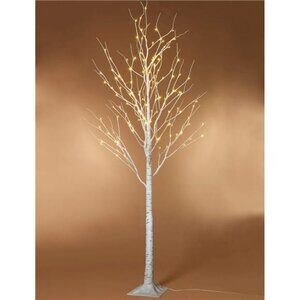 Lighted Birch Tree 6 Feet 96 LED for Home Wedding Festival Party